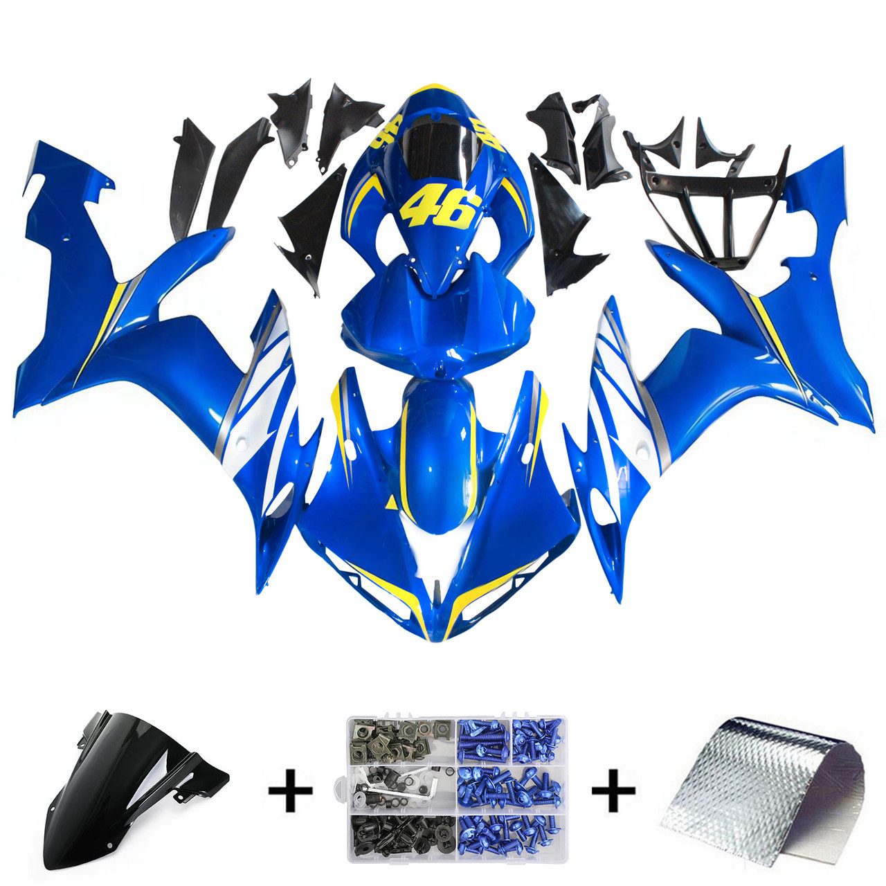 Yamaha YZF 1000 R1 2004-2006 Fairing Kit Generic #133