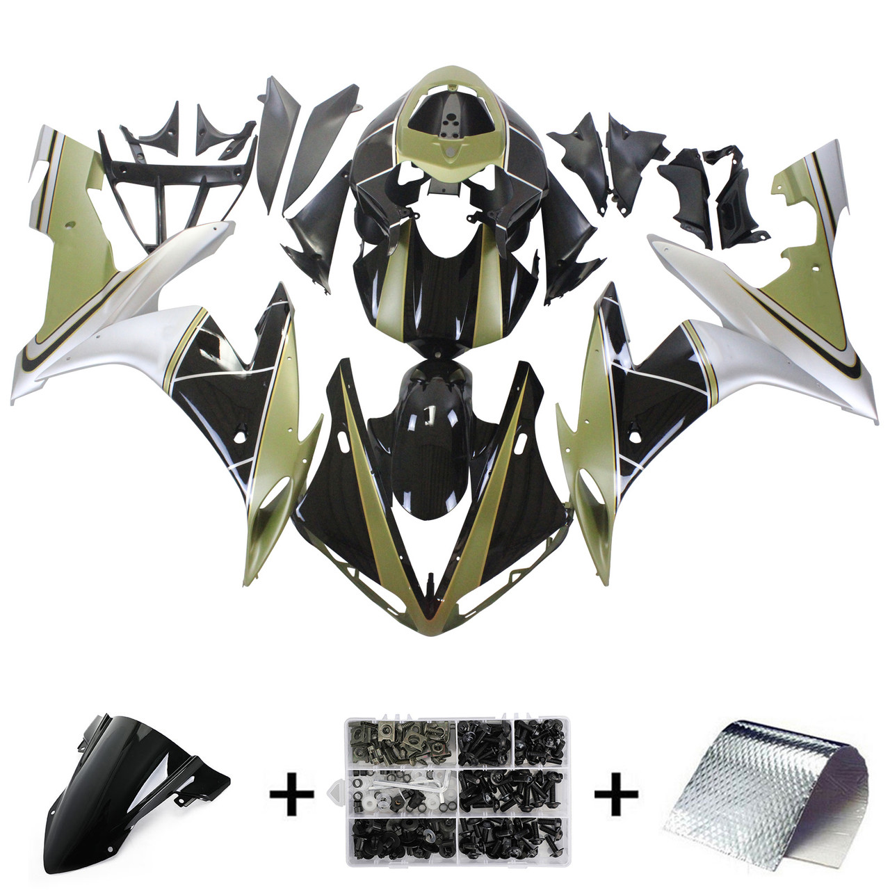 Yamaha YZF 1000 R1 2004-2006 Amotopart Fairing Kit Generic #141