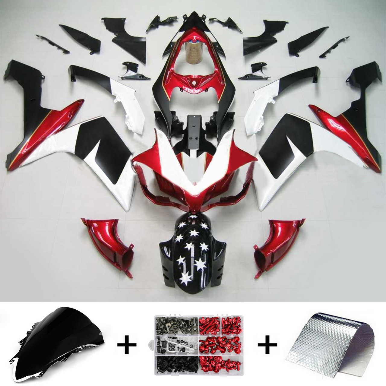Yamaha YZF 1000 R1 2007-2008 Amotopart Fairing Kit Generic #114