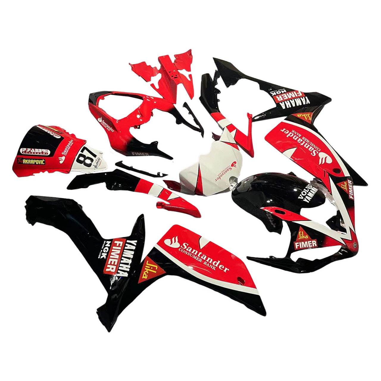 Yamaha YZF 1000 R1 2007-2008 Amotopart Fairing Kit Generic #118