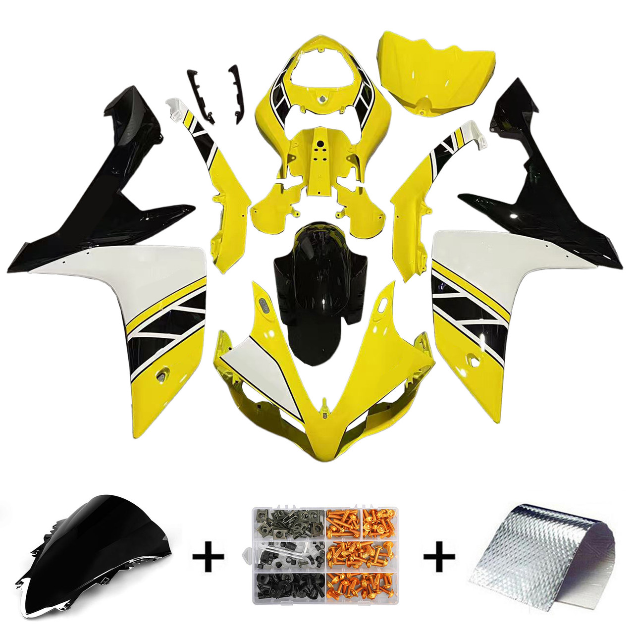 Yamaha YZF 1000 R1 2007-2008 Amotopart Fairing Kit Generic #119