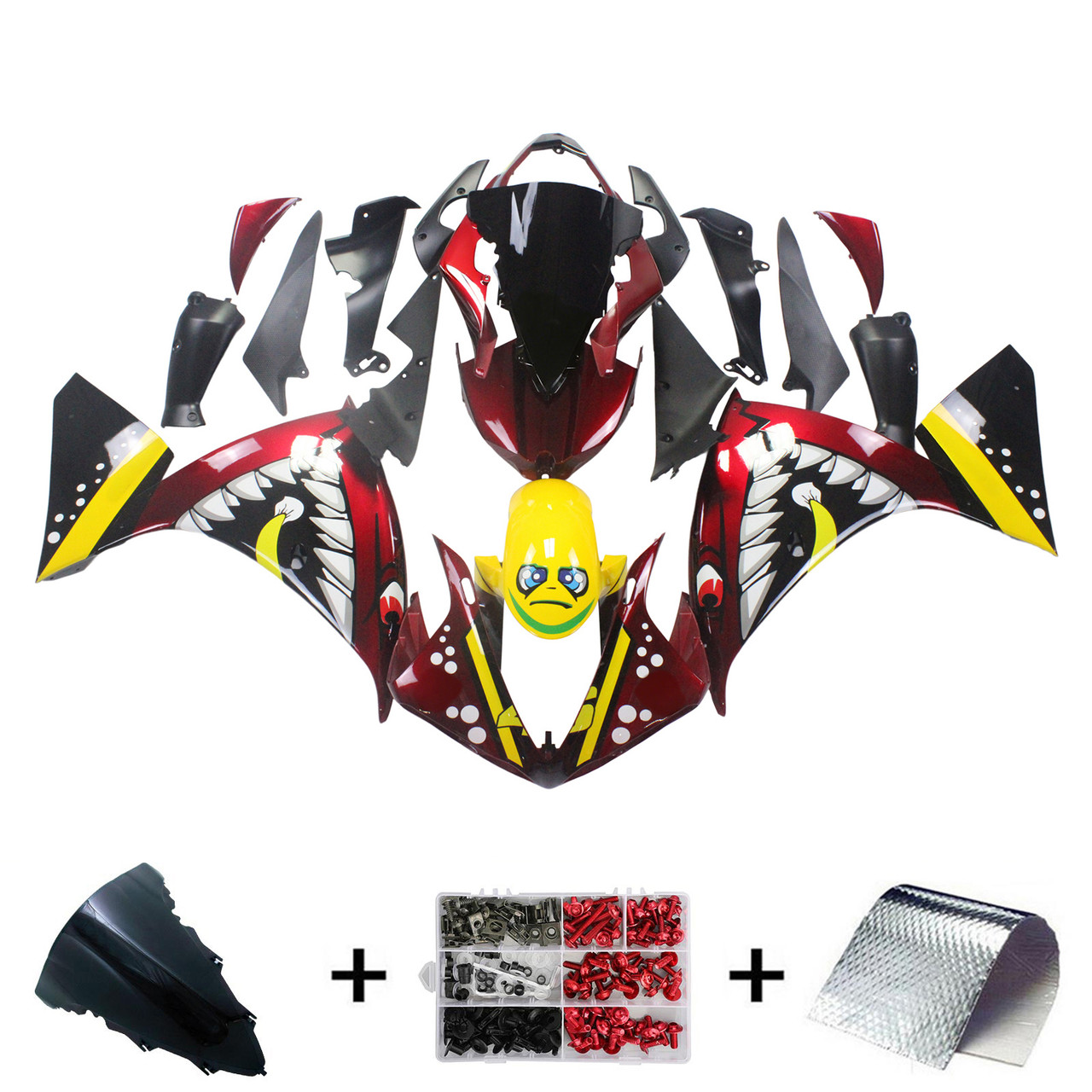 Yamaha YZF 1000 R1 2009-2011 Fairing Kit Generic #117