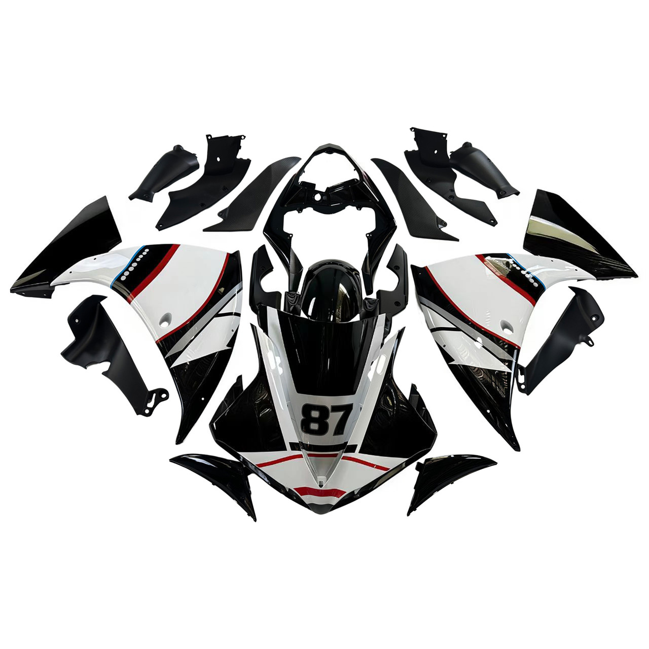 Yamaha YZF 1000 R1 2009-2011 Amotopart Fairing Kit Generic #121