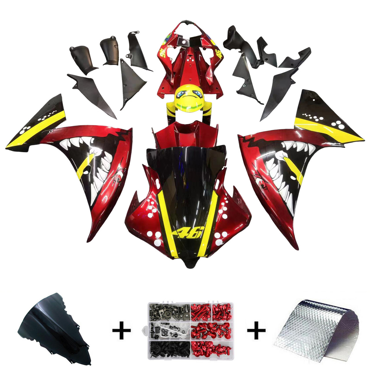 Yamaha YZF 1000 R1 2012-2014 Fairing Kit Generic #128