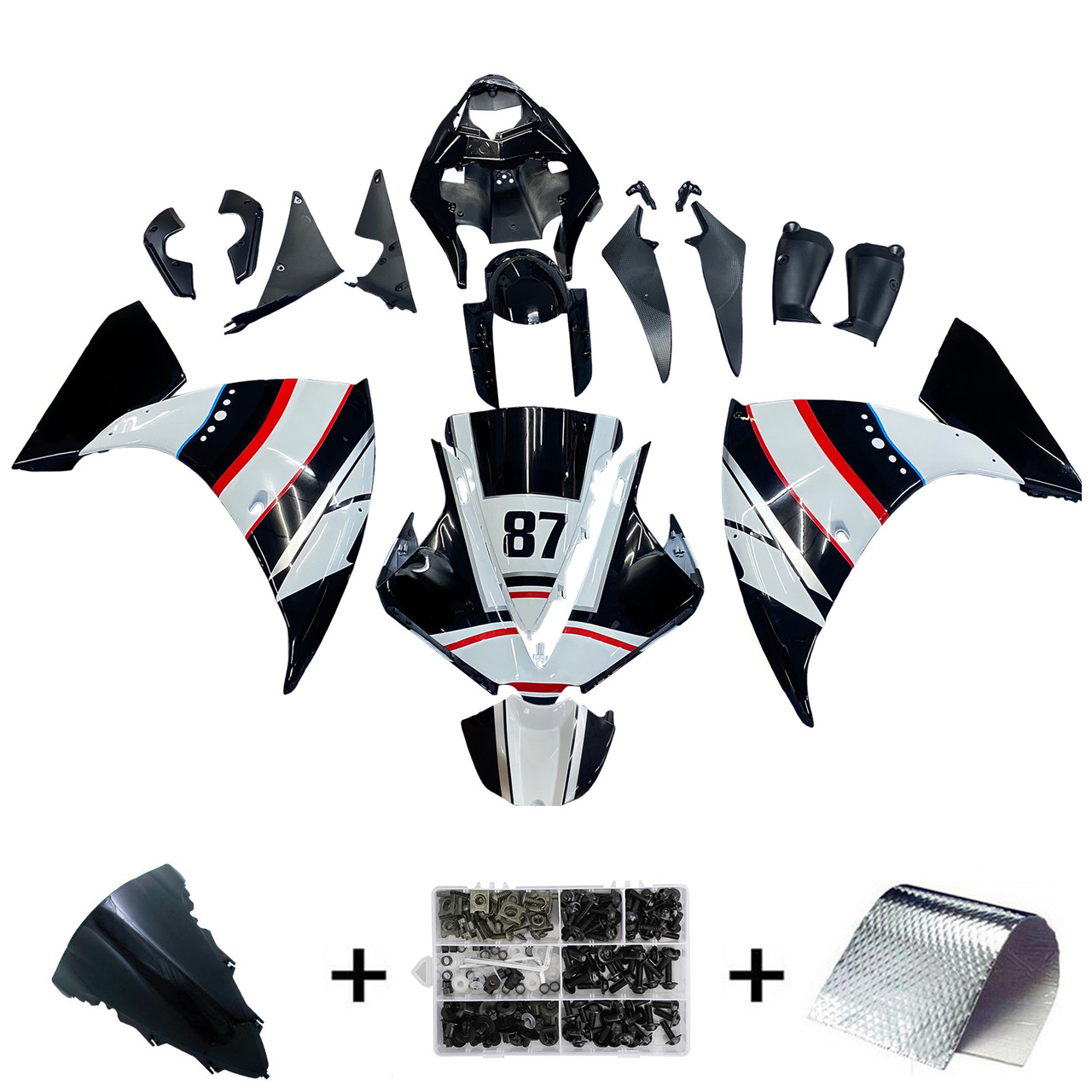 Yamaha YZF 1000 R1 2012-2014 Fairing Kit Generic #133