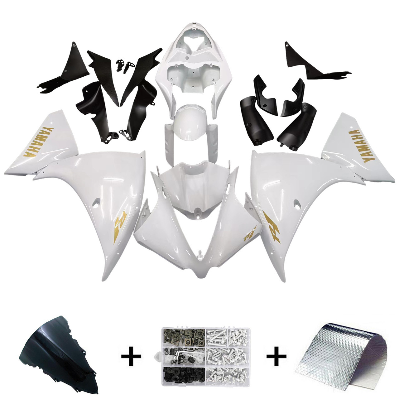  Yamaha YZF 1000 R1 2012-2014 Fairing Kit Generic #136