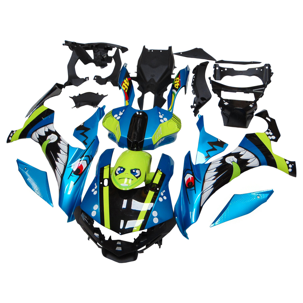 Yamaha YZF 1000 R1 2015-2019 Fairing Kit Generic #105