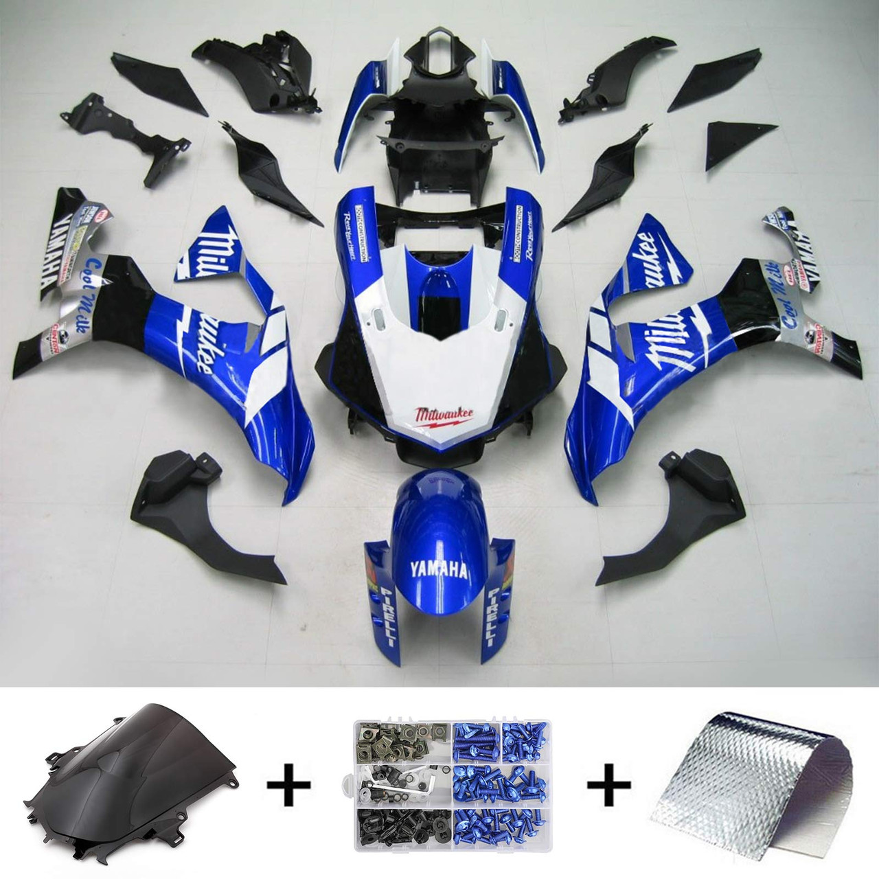 Yamaha YZF 1000 R1 2015-2019 Amotopart Fairing Kit Generic #109