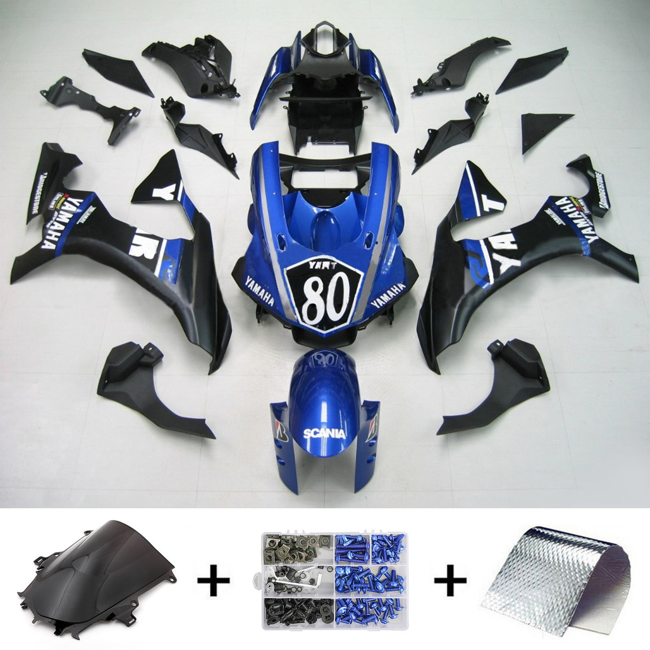 Yamaha YZF 1000 R1 2015-2019 Amotopart Fairing Kit Generic #111