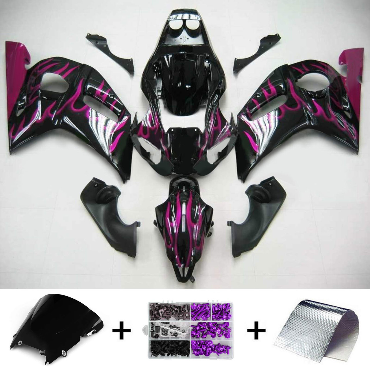 Yamaha YZF 600 R6 1998-2002 Amotopart Fairing Kit Generic #104
