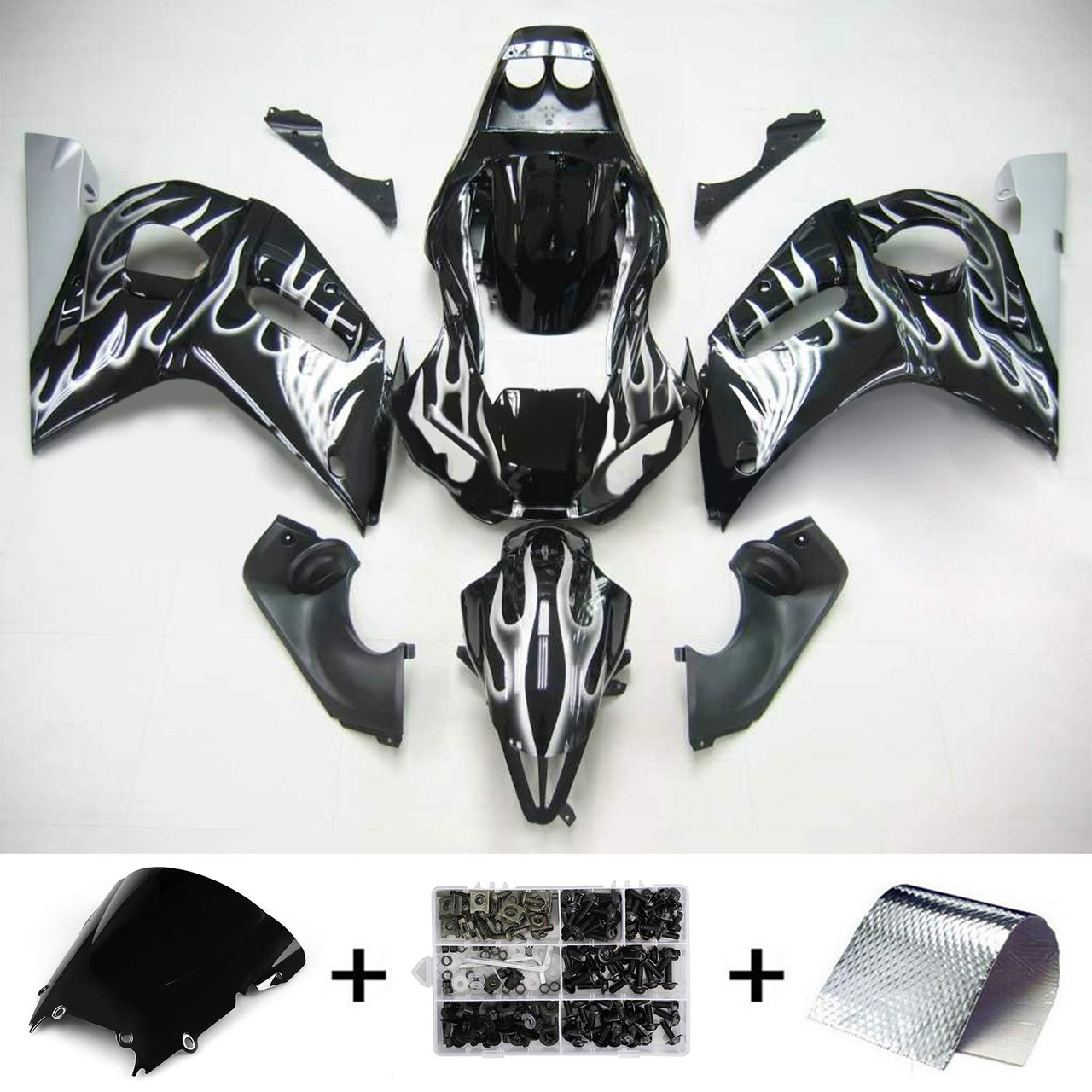 Yamaha YZF 600 R6 1998-2002 Amotopart Fairing Kit Generic #105