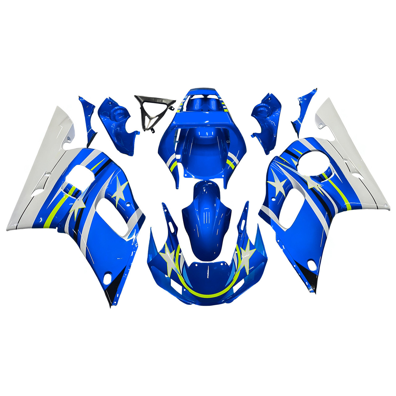 Yamaha YZF 600 R6 1998-2002 Amotopart Fairing Kit Generic #115