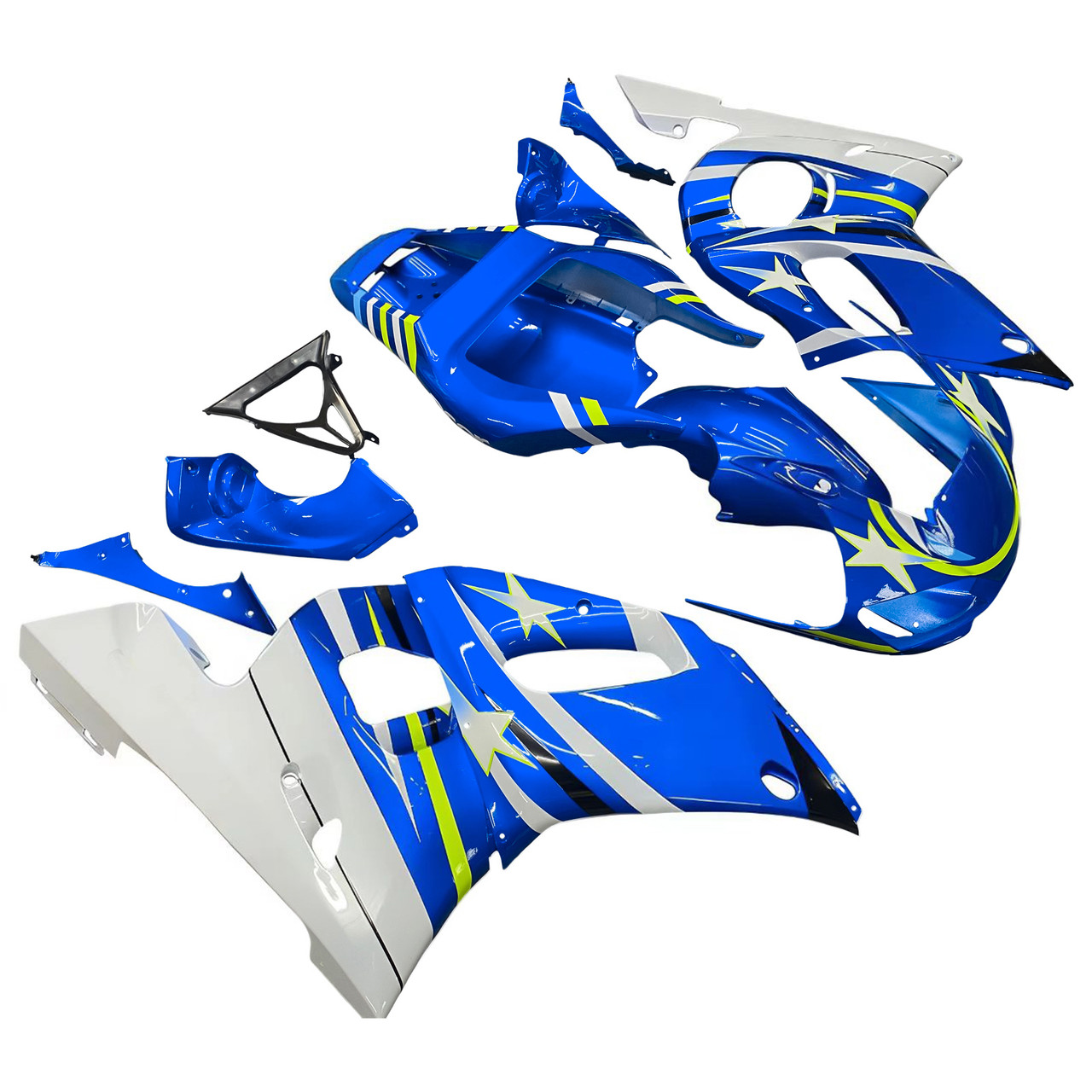 Yamaha YZF 600 R6 1998-2002 Amotopart Fairing Kit Generic #115