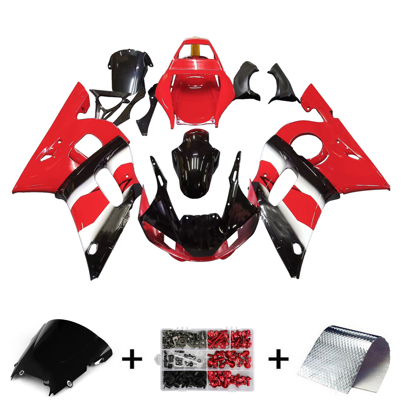 Yamaha YZF 600 R6 1998-2002 Amotopart Fairing Kit Generic #116
