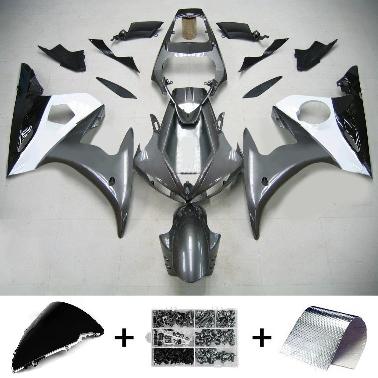 Yamaha YZF 600 R6 2003-2004 Amotopart Fairing Kit Generic #101