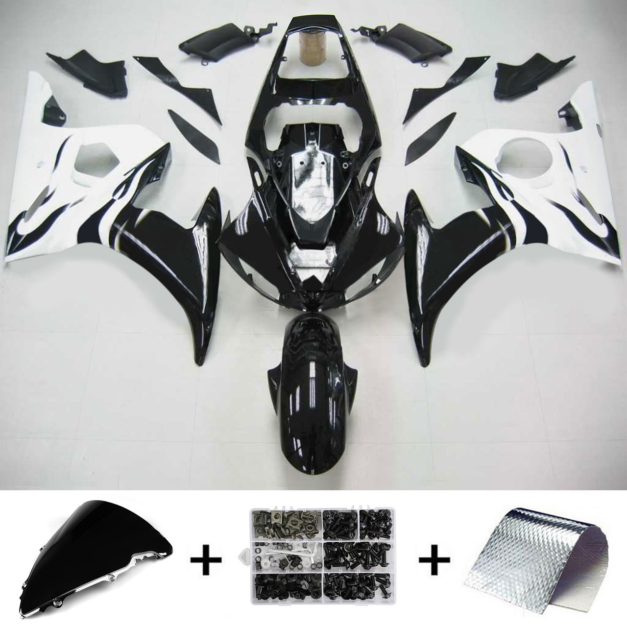 Yamaha YZF 600 R6 2003-2004 Amotopart Fairing Kit Generic #106