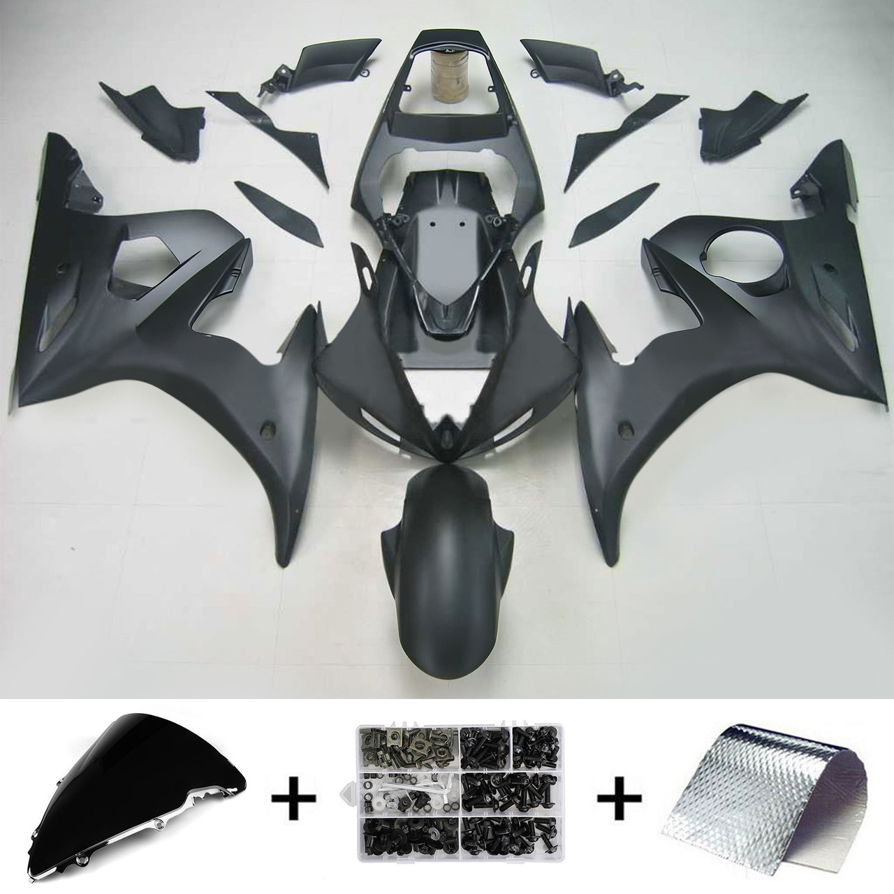 Yamaha YZF 600 R6 2003-2004 Amotopart Fairing Kit Generic #125