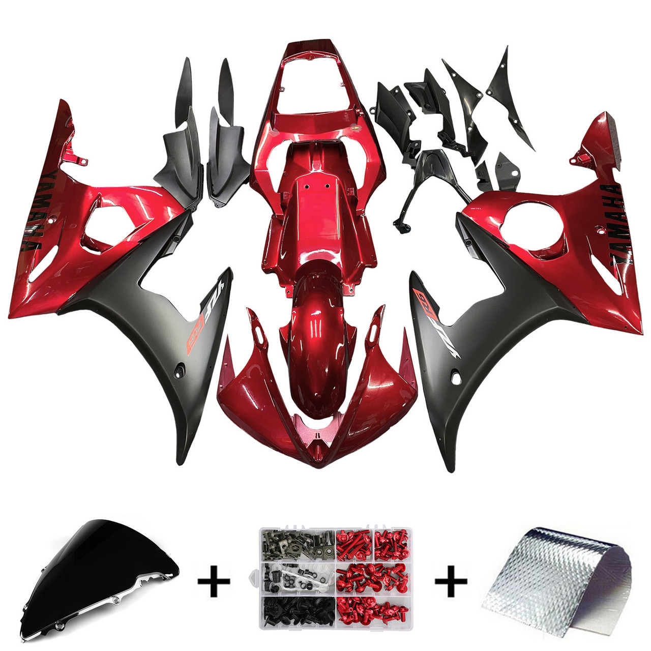 Yamaha YZF 600 R6 2003-2004 Amotopart Fairing Kit Generic #127