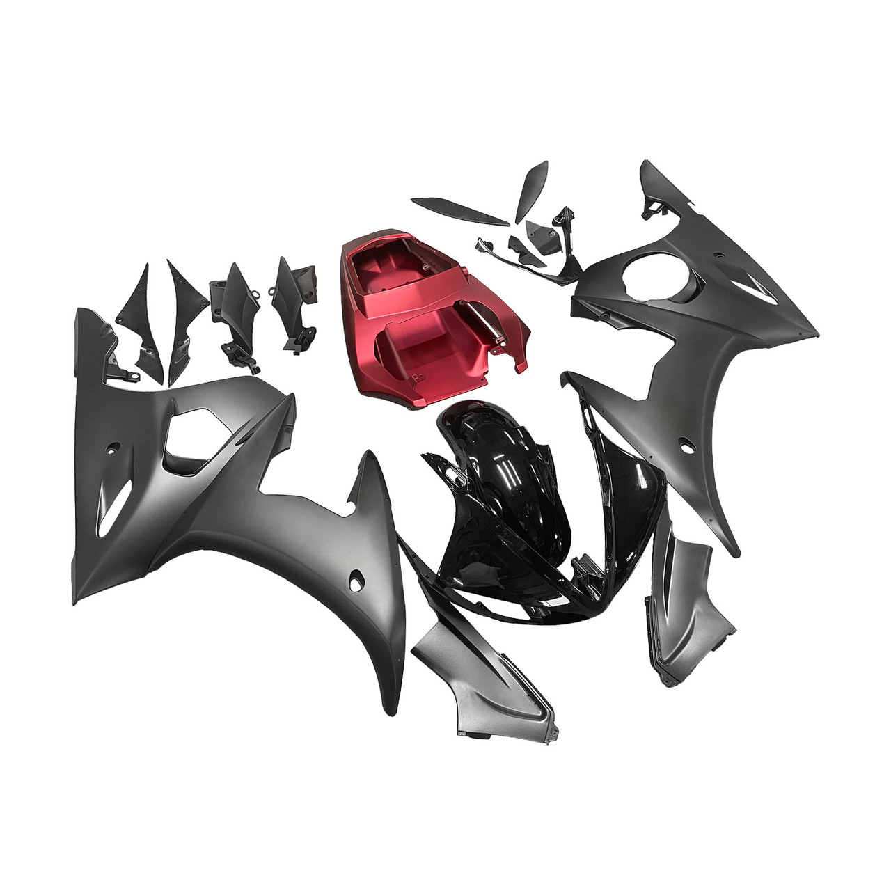 Yamaha YZF 600 R6 2003-2004 Amotopart Fairing Kit Generic #129