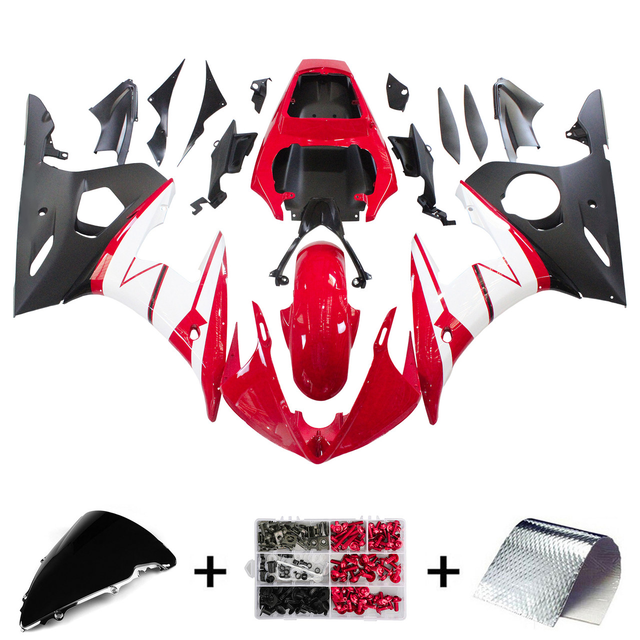 Yamaha YZF 600 R6 2003-2004 Amotopart Fairing Kit Generic #139