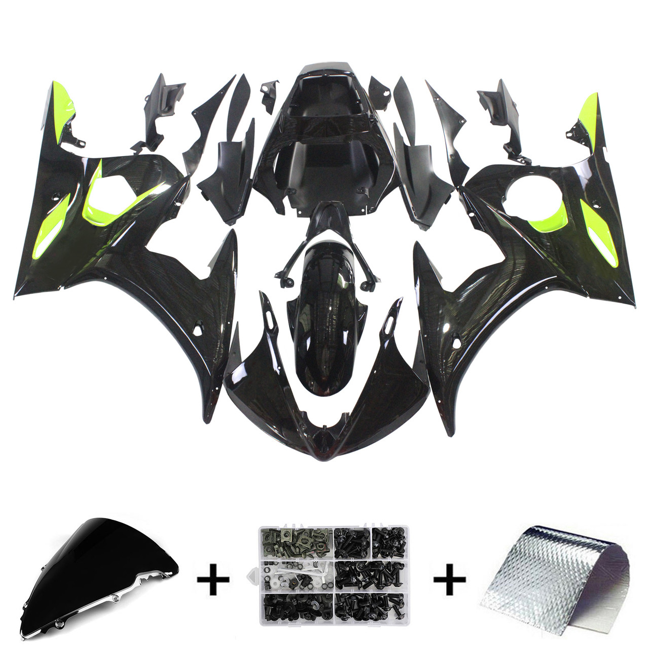 Yamaha YZF 600 R6 2003-2004 Amotopart Fairing Kit Generic #149