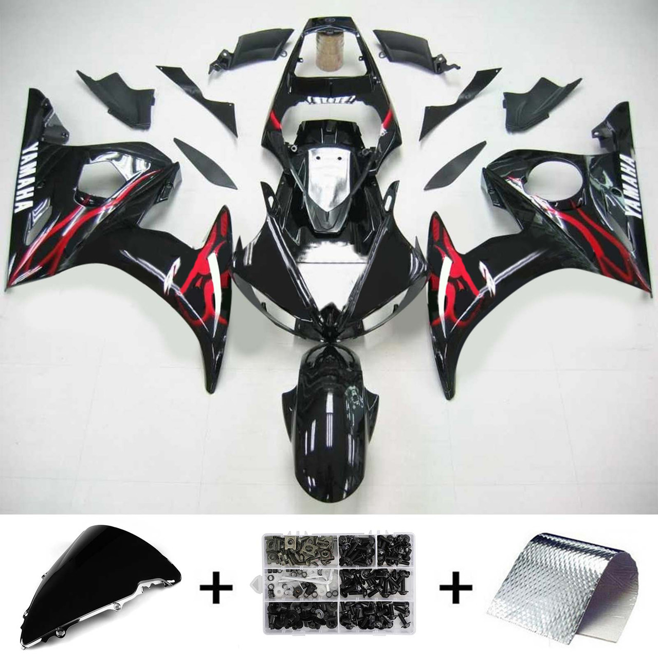 Yamaha YZF 600 R6 2005 Amotopart Fairing Kit Generic #108