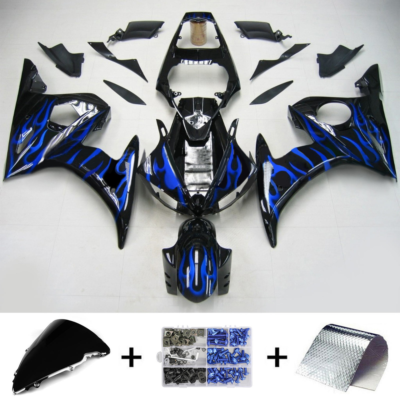Yamaha YZF 600 R6 2005 Amotopart Fairing Kit Generic #158