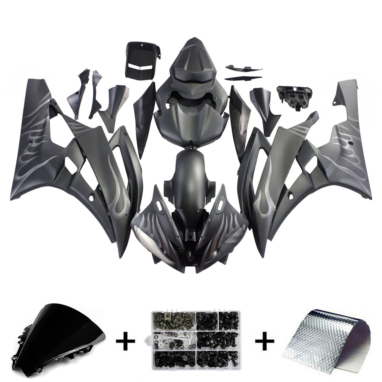 Yamaha YZF 600 R6 2006-2007 Amotopart Fairing Kit Generic #109