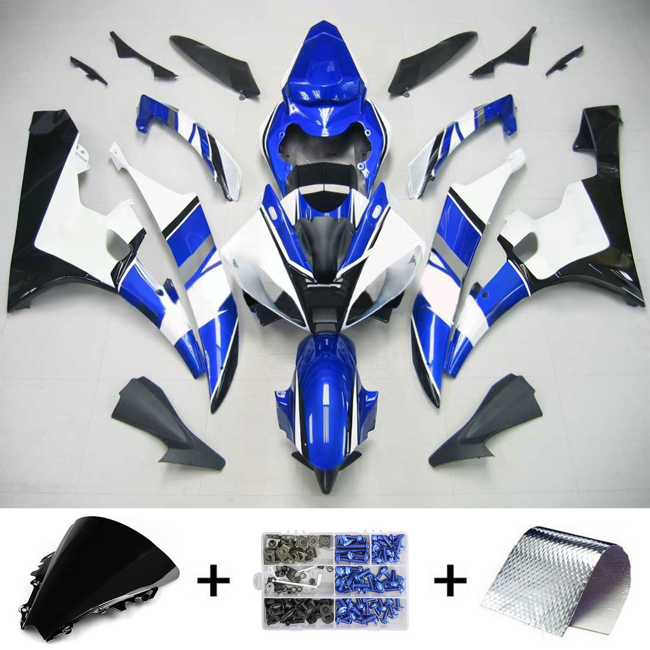 Yamaha YZF 600 R6 2006-2007 Amotopart Fairing Kit Generic #122
