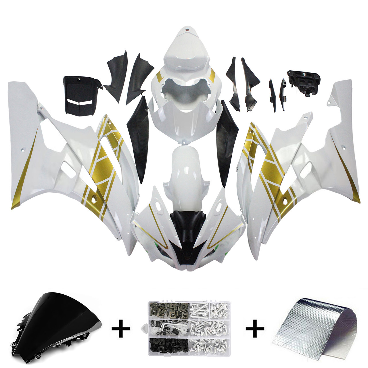Yamaha YZF 600 R6 2006-2007 Amotopart Fairing Kit Generic #126