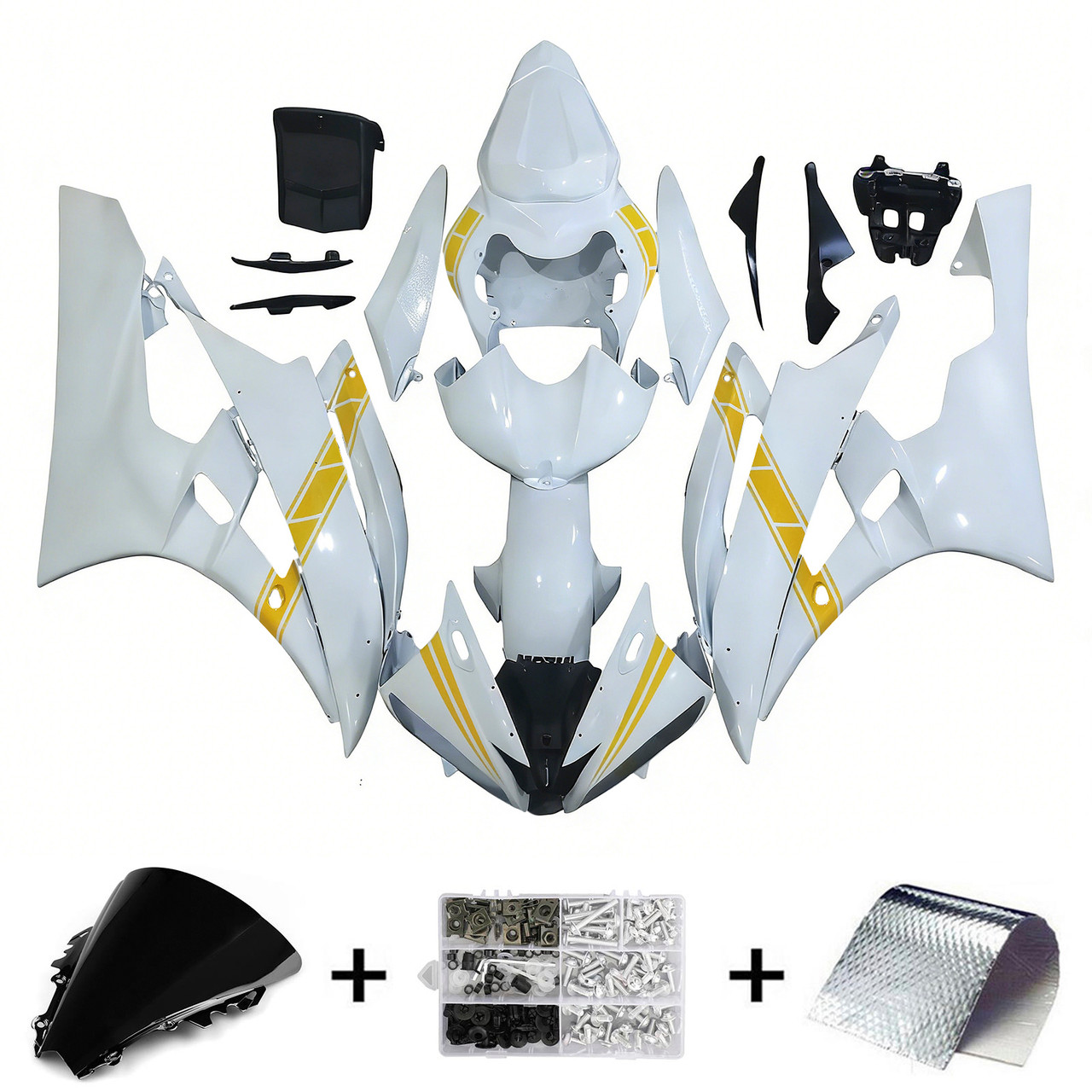 Yamaha YZF 600 R6 2006-2007 Amotopart Fairing Kit Generic #141