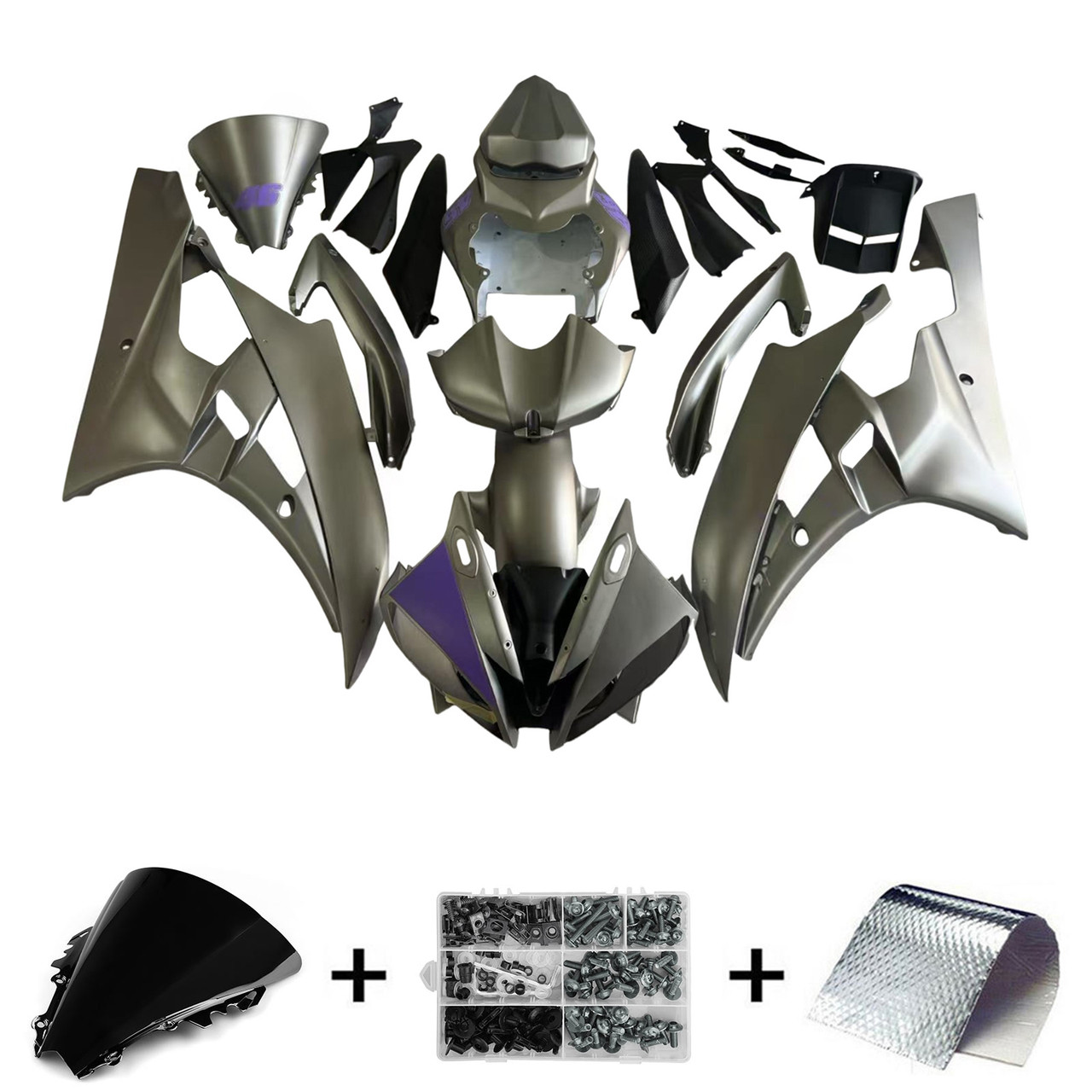 Yamaha YZF 600 R6 2006-2007 Amotopart Fairing Kit Generic #148