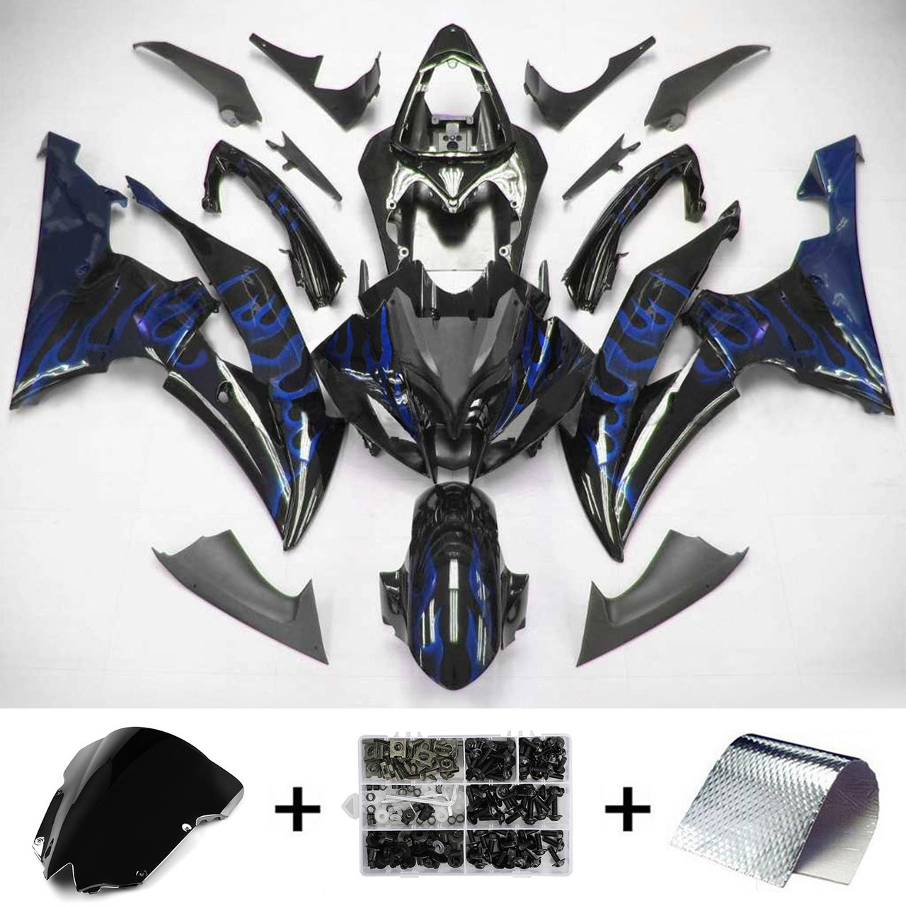 Yamaha YZF 600 R6 2008-2016 Amotopart Fairing Kit Generic #119