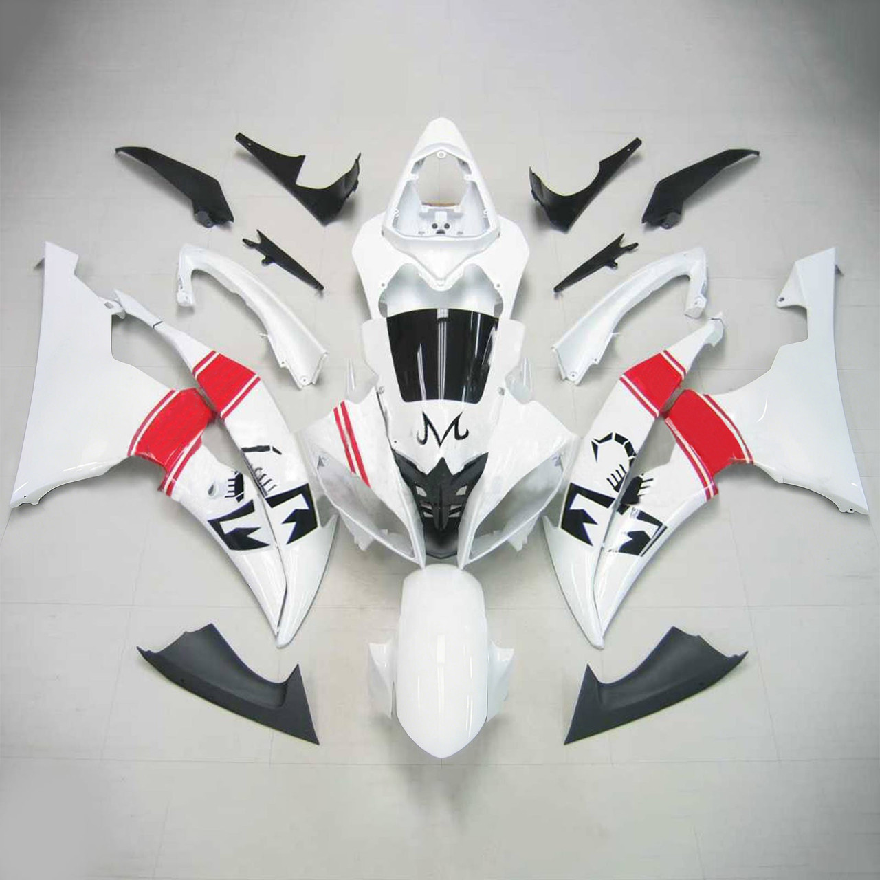 Yamaha YZF 600 R6 2008-2016 Amotopart Fairing Kit Generic #134