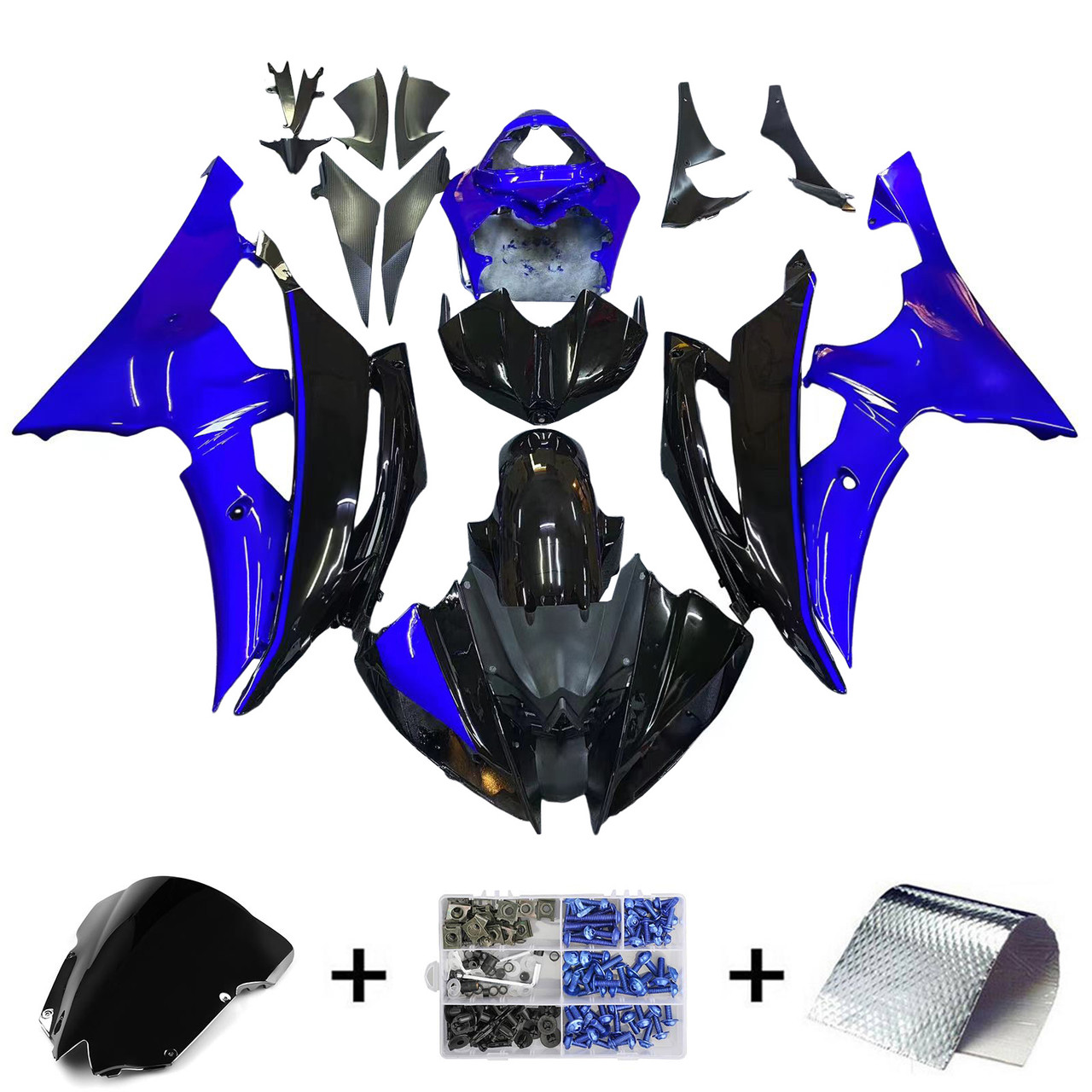 Yamaha YZF 600 R6 2008-2016 Amotopart Fairing Kit Generic #140