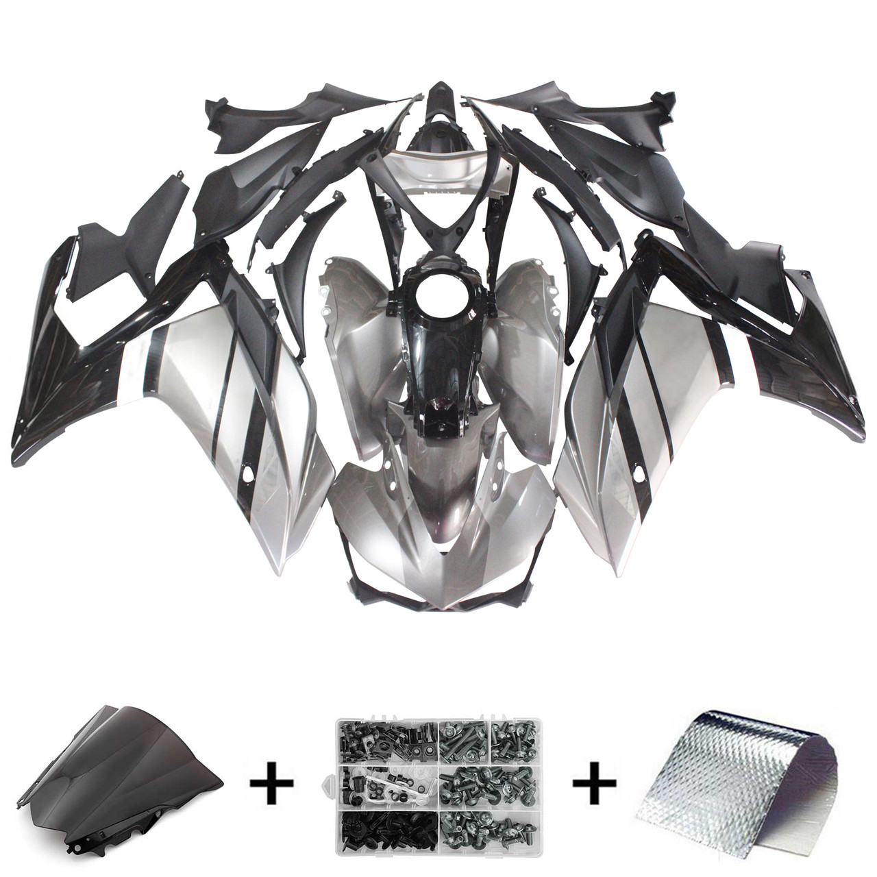Yamaha YZF R3 (2014-2018) YZF R25 (2015-2017) Amotopart Fairing Kit Generic #114