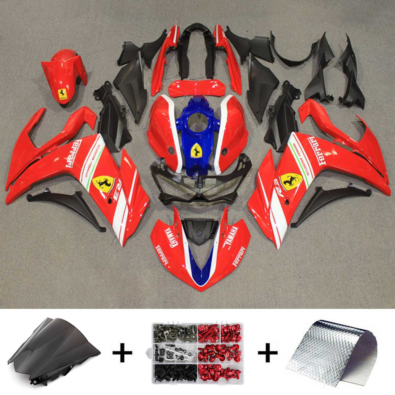 Yamaha YZF R3 (2014-2018) YZF R25 (2015-2017) Amotopart Fairing Kit Generic #125