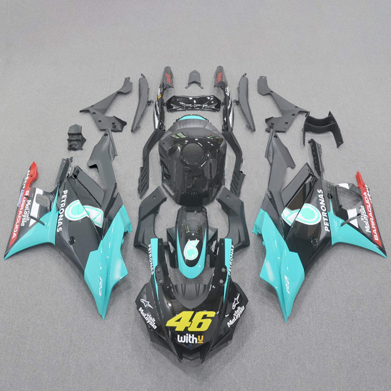 Yamaha YZF R3 R25 2019-2021 Amotopart Fairing Kit Generic #107