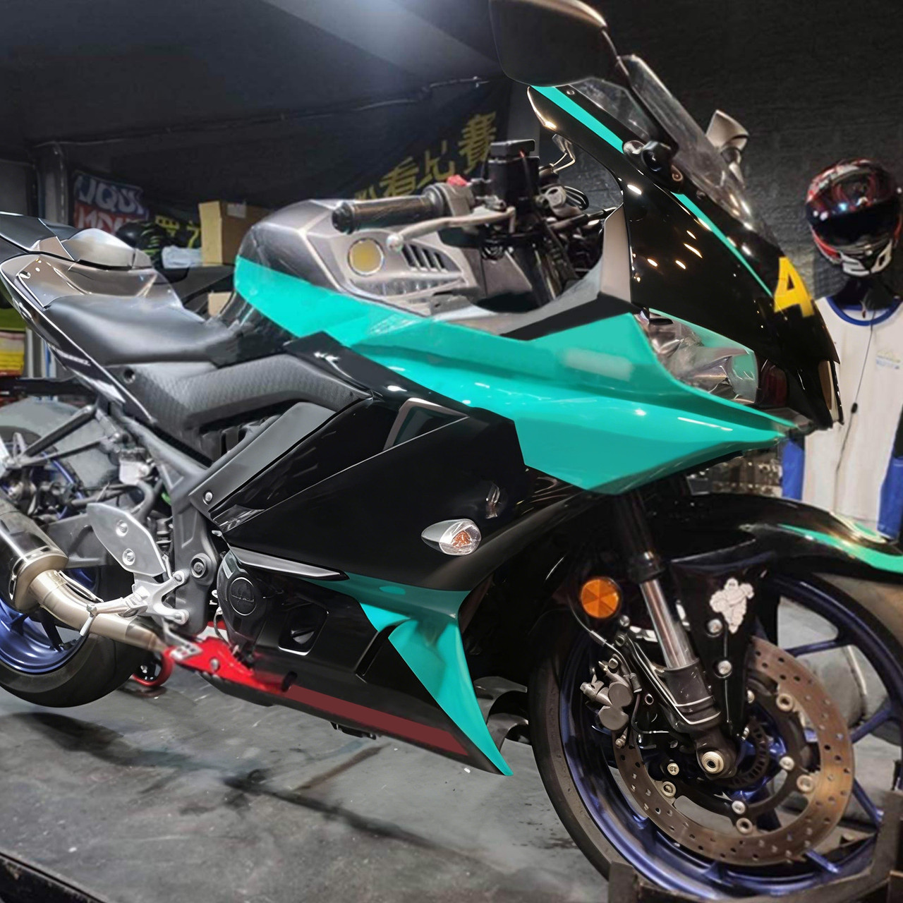 Yamaha YZF R3 R25 2019-2021 Amotopart Fairing Kit Generic #107