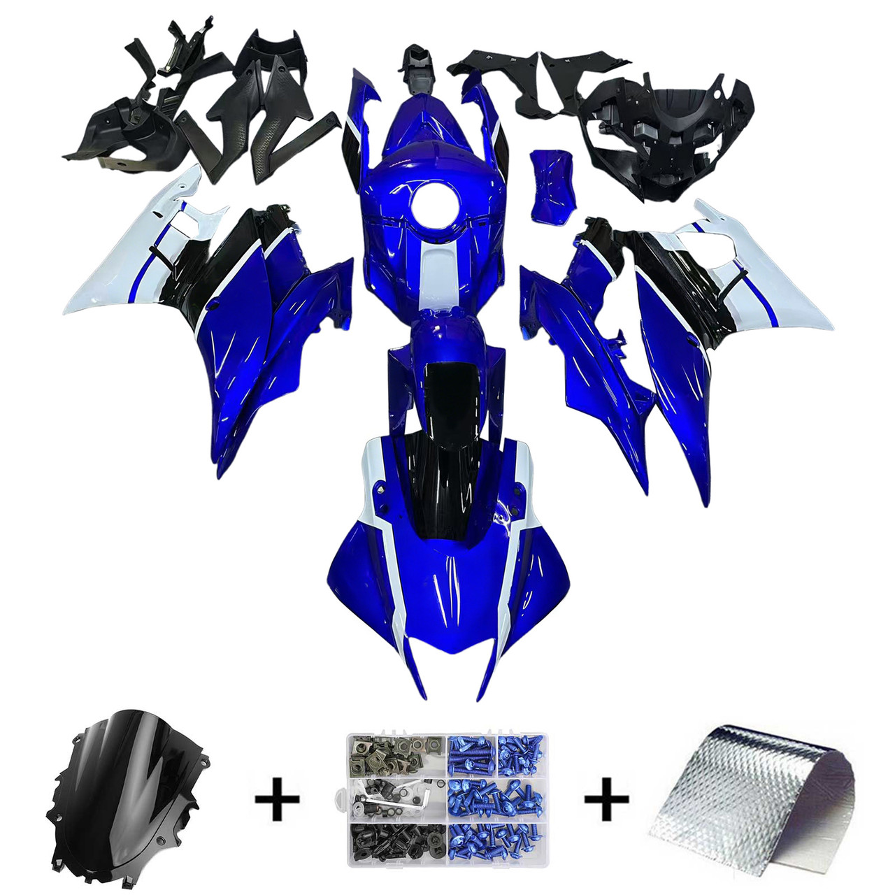 Yamaha YZF R3 R25 2019-2021 Amotopart Fairing Kit Generic #121