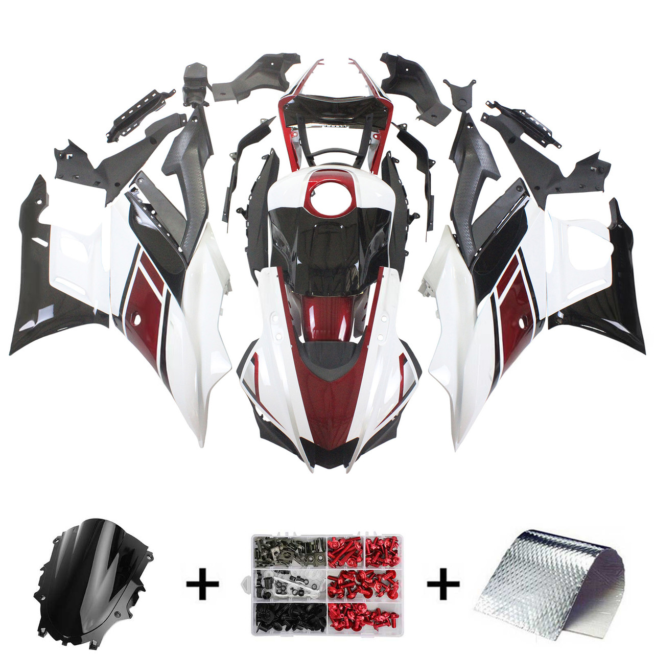 Yamaha YZF R3 R25 2019-2021 Amotopart Fairing Kit Generic #122