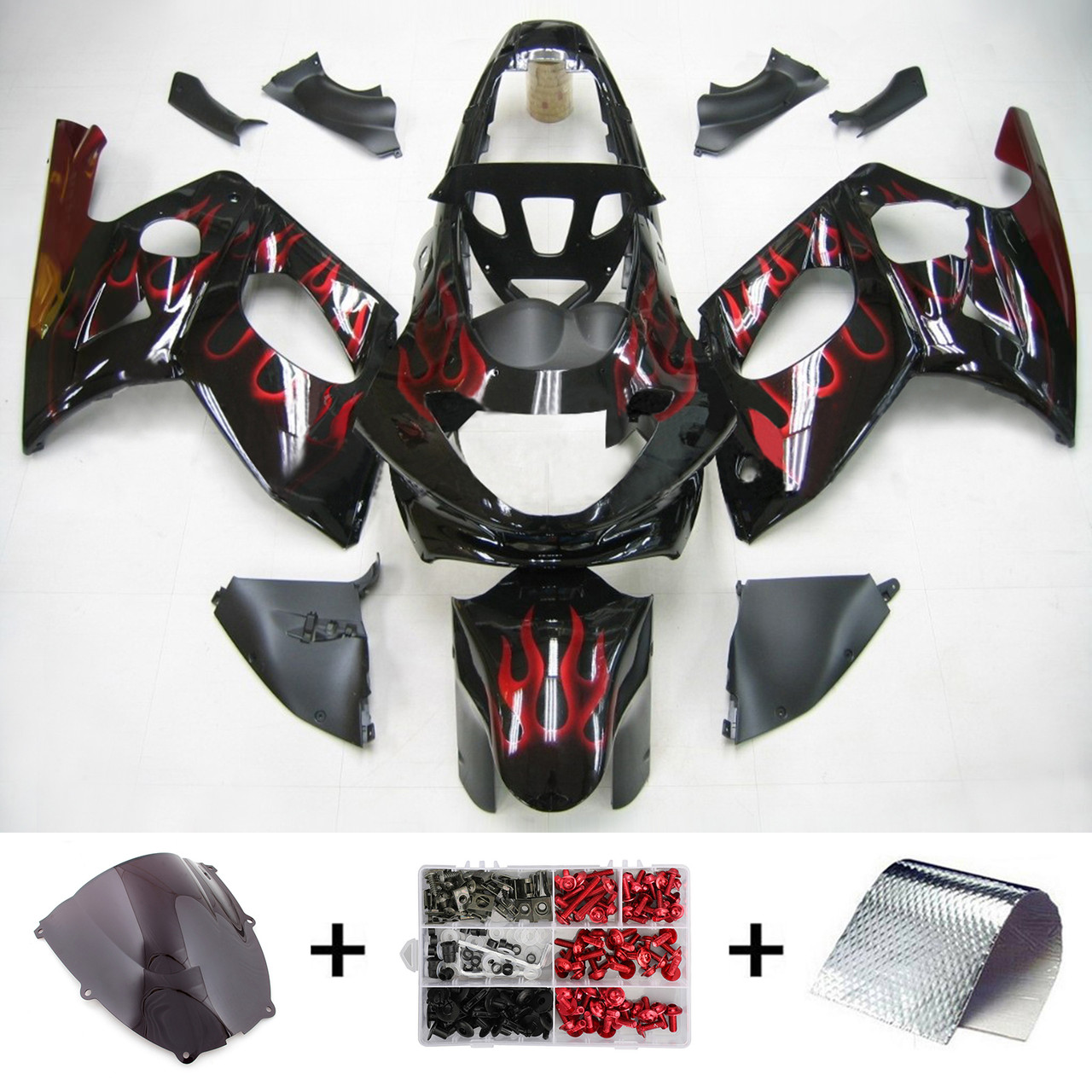 Yamaha YZF 600R Thundercat 1996-2007 Amotopart Fairing Kit Generic #101