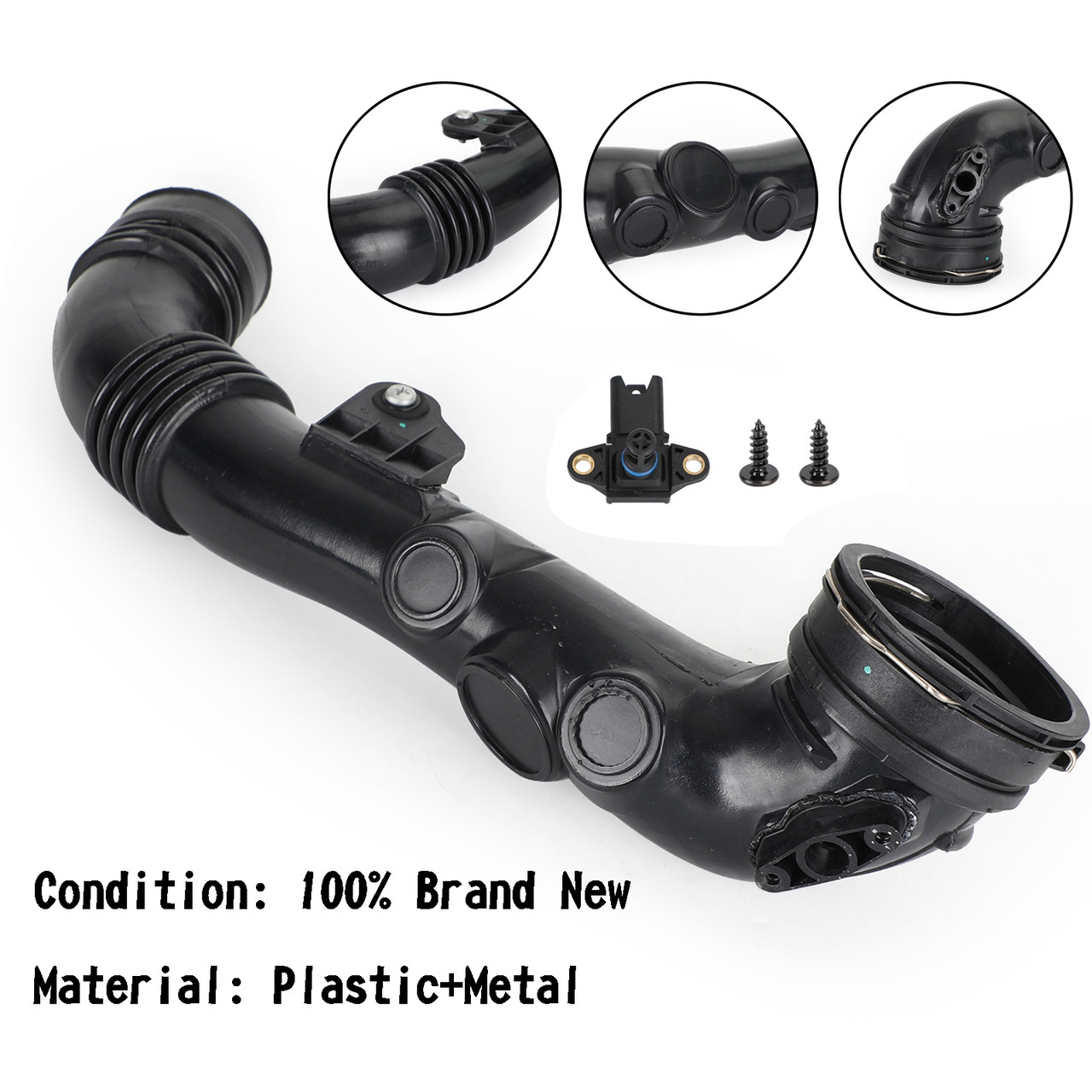 Air Induct Duct Pipe Throttle Intercooler 13717615026 For BMW 335i E92