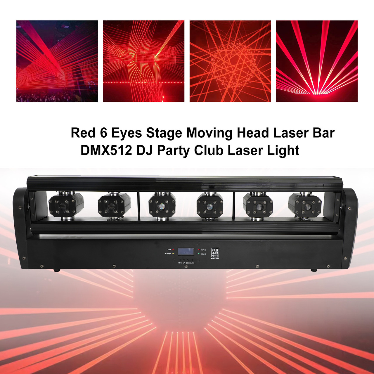 ORオーダー専用ページ Red 6 Eyes Stage Moving Head Laser Bar DMX512 DJ Party Club Laser