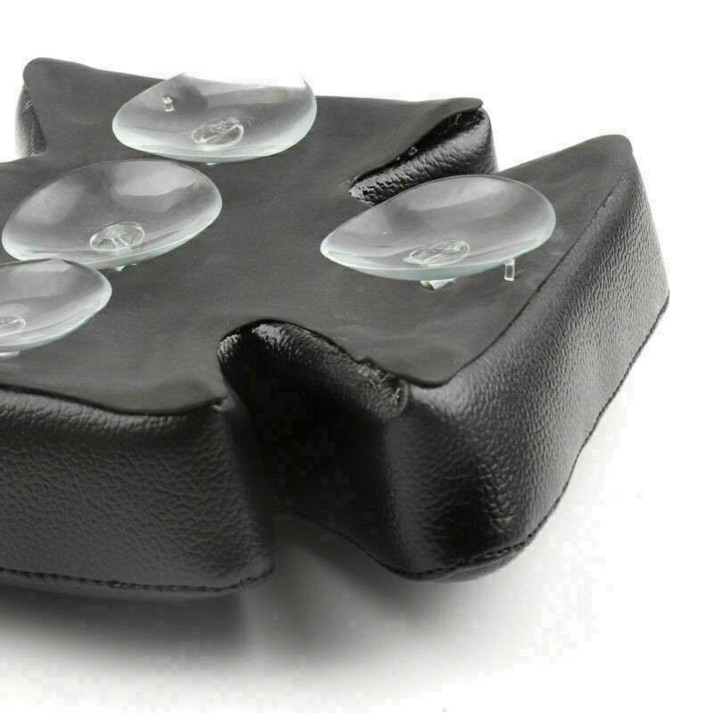 Pillion Pad 5 Suction Cup Passenger Seat Fit For Motorcycle Cross Shape