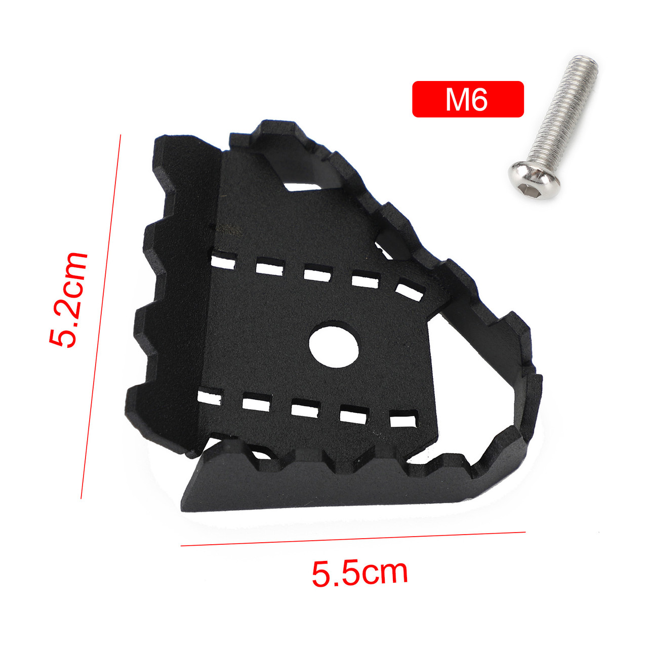 Extension Brake Foot Pedal Enlarger Pad For Yamaha Tenere 700 Xtz 700 19+