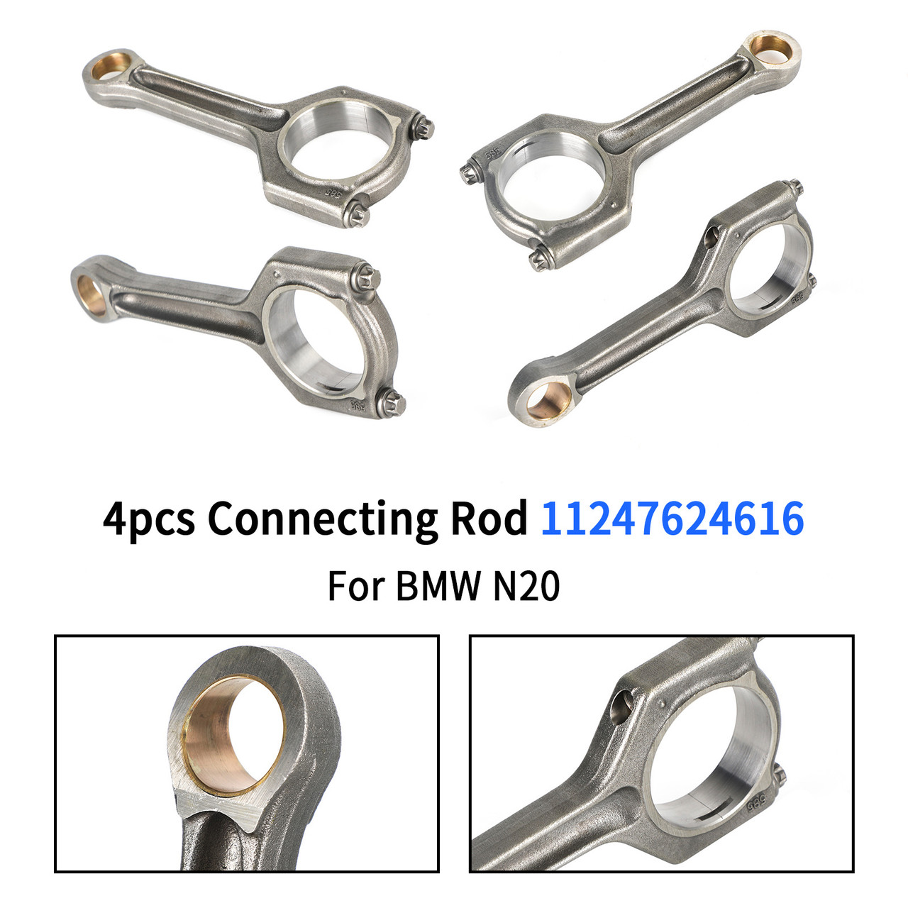 Connecting Rod 11247624616A For BMW 320i 328i 420i 520i 528i X4 X5 N20B20 12-19