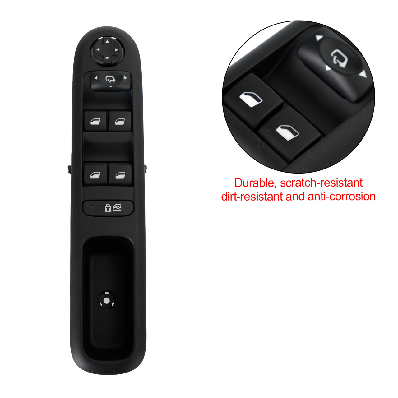 Driver Left Master Power Window Switch For Peugeot 3008 5008 96650621ZD