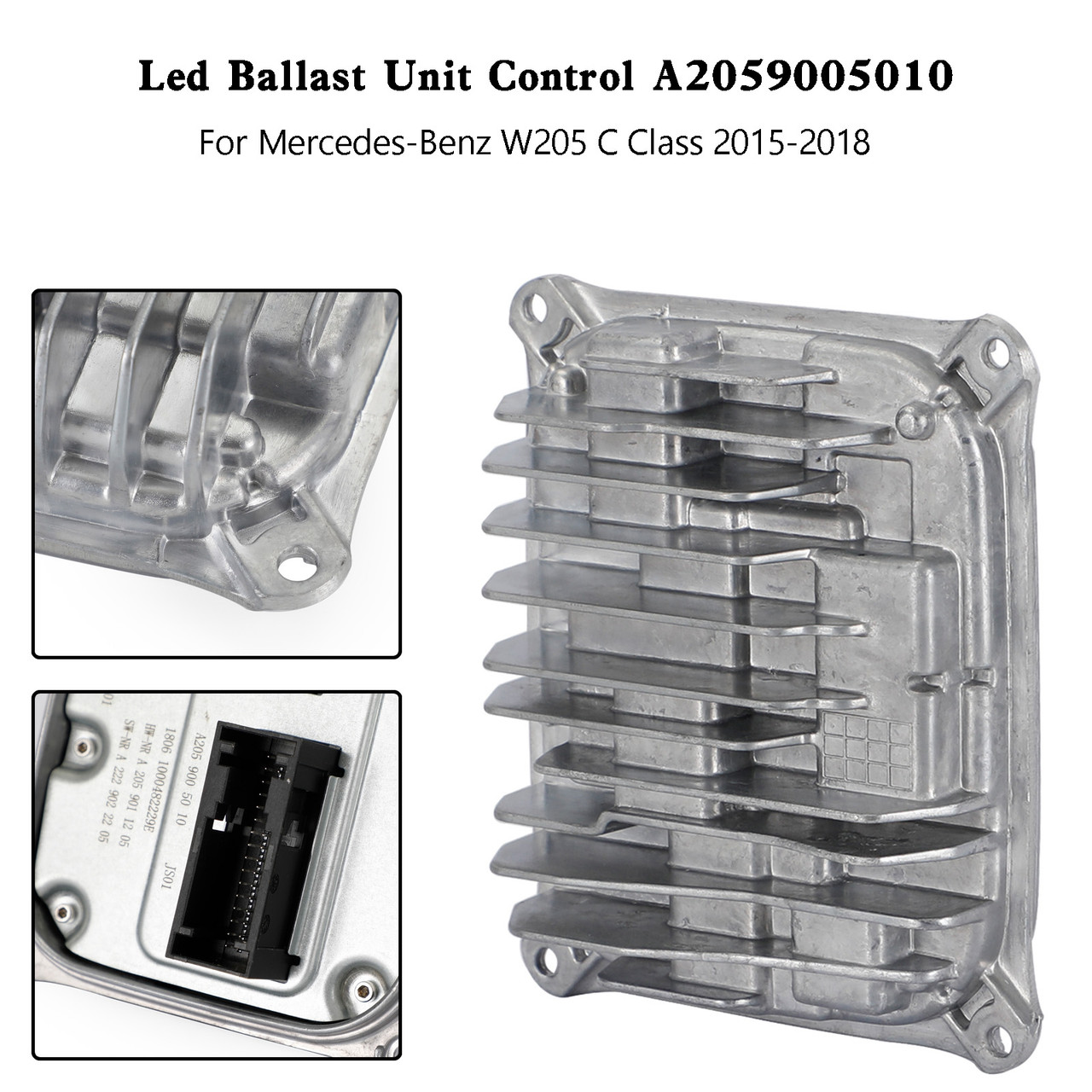 Led Ballast Unit Control A2059005010 For Mercedes-Benz W205 C