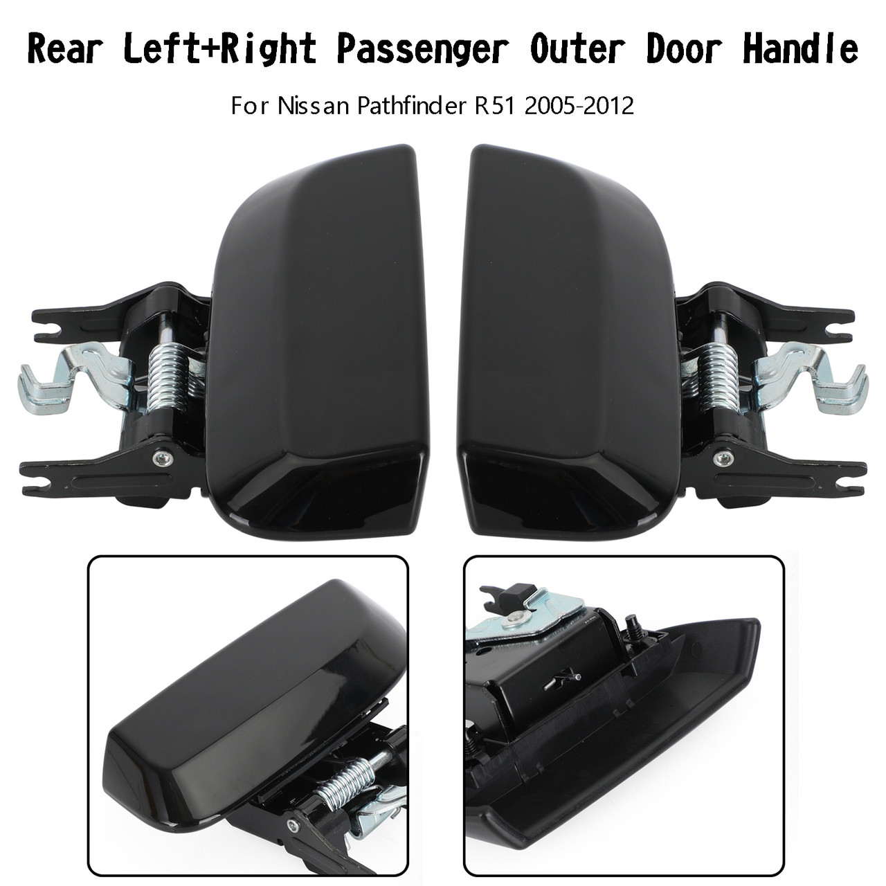 Rear Left Right Passenger Outer Door Handle For Nissan Pathfinder